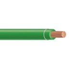 4 AWG Gauge Insulated Copper Building Wire THHN / THWN-2 - UL Listed - #4 STRANDED - Green - (Sold By The Foot)