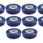 7 MIL PVC Electrical Tape – 3/4″ x 60′ - Blue (10 Pack)