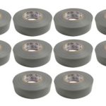 7 MIL PVC Electrical Tape – 3/4″ x 60′ - Gray (10 Pack)