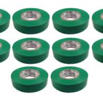 7 MIL PVC Electrical Tape – 3/4″ x 60′ - Green (10 Pack)