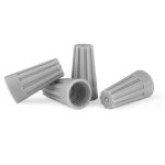Barreled Wire Connectors - 1000 Pack UL Listed - Gray P1