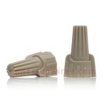 Winged Wire Connectors Tan - 500 Pack UL Listed - P12